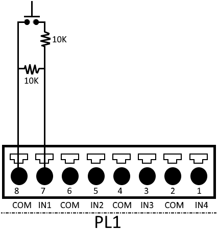 Click image to enlarge, click again to close. Normally open alarm inputs.