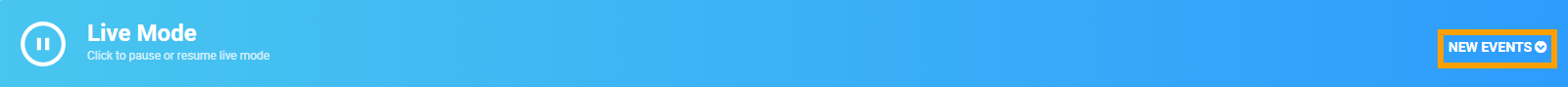 Click image to enlarge, click again to close. New Events is displayed when new events are updated on the list.